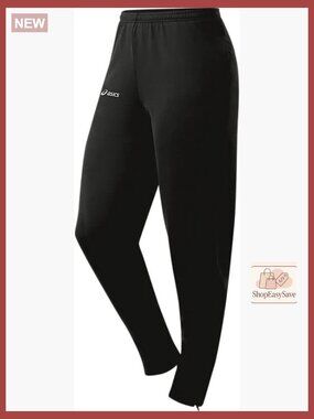 Black Women's Aptitude 2 Run Pant Tapered Leg with Zipper Mid Rise Track Pants